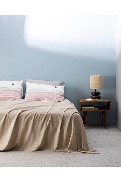 Madame Coco Mathilda Ecocell, einfarbig, Kingsize-Piqué-Set