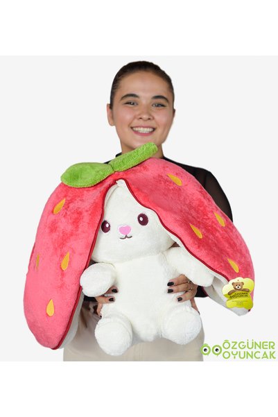 Pababo 80 cm Strawberry Rabbit Bag