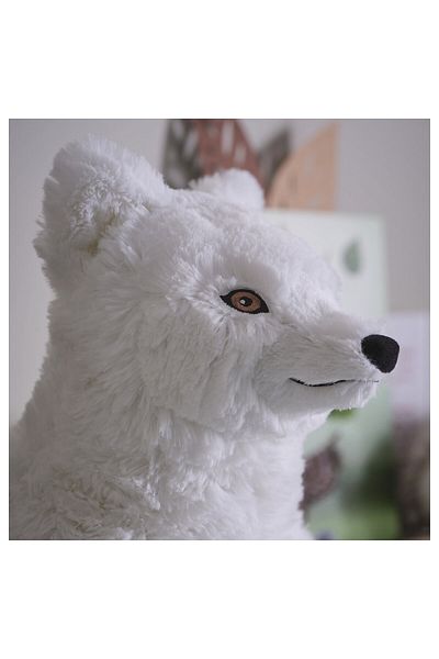 IKEA SKOGSDUVA Soft Toy, Arctic Fox/White, 60 cm