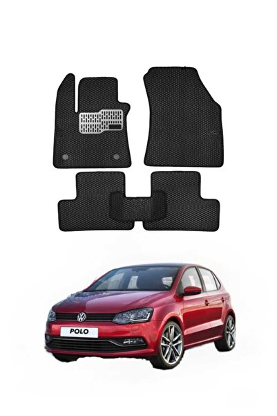 MATPAS Volkswagen Polo 2009 2016 Uyumlu Akıllı Paspas Araca Özel Oto Paspas A...