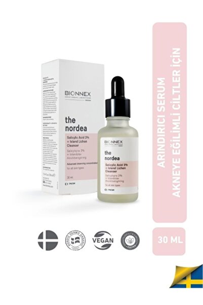 Bionnex Nordea Akneye Eğilimli Ciltler Için Arındırıcı Serum