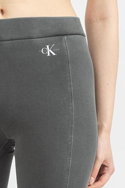 Calvin Klein Wash Rib Mix Leggings Kadın Tayt