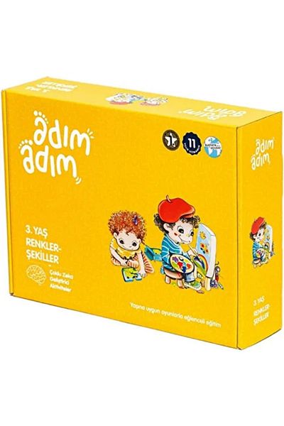 Adım Adım Age 3 - Colors And Shapes