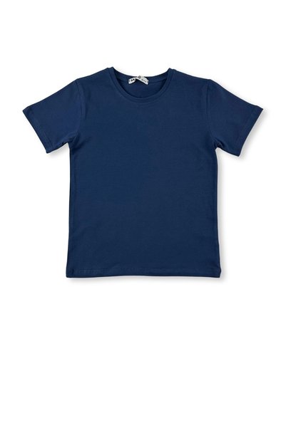 MK Mukko Kids Children's T-Shirt - Girls' and Boys' Set of 3 Basic Design Plain Short Sleeve Top T-Shirt
