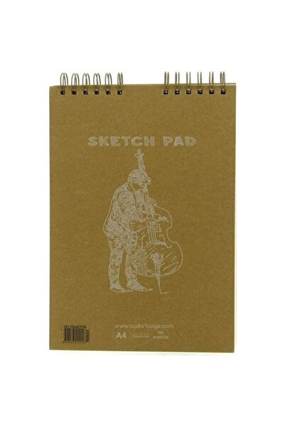 Lizy Liz A4 Spr. Painting Notebook 100 Gr 80 Yp.