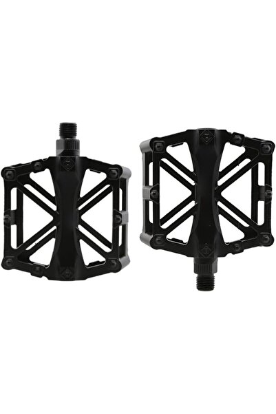Asroya Kaymaz Geniş Alüminyum Bisiklet Platform Pedalı Bisiklet Pedal Bisikle...