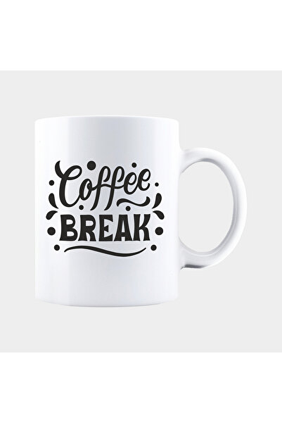 OEM Cana albă personalizată COFFEE BREAK, INOVATIX®. 330 ml