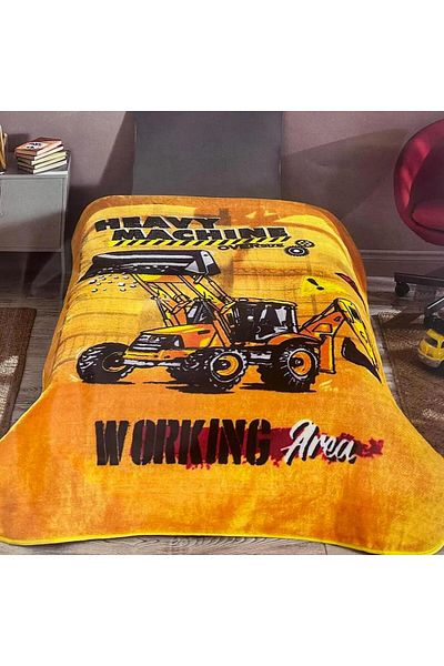 Özdilek Single Blanket Printed Prime Constraction