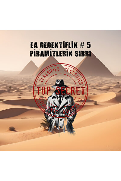 EGE AKADEMİ Premium Versiyon Kayıp Vaka Dedektif Oyunu Piramitlerin Sırrı Çöz...