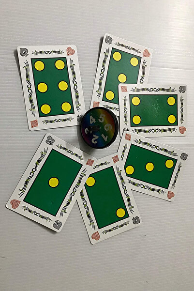 Bundeba Atışı Önceden Bilen Sihirli Topaç Kart Oyunu Parti Şaka Oyuncağı