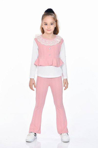 Kamex Waterway Shirt Detailed Girl's Suit