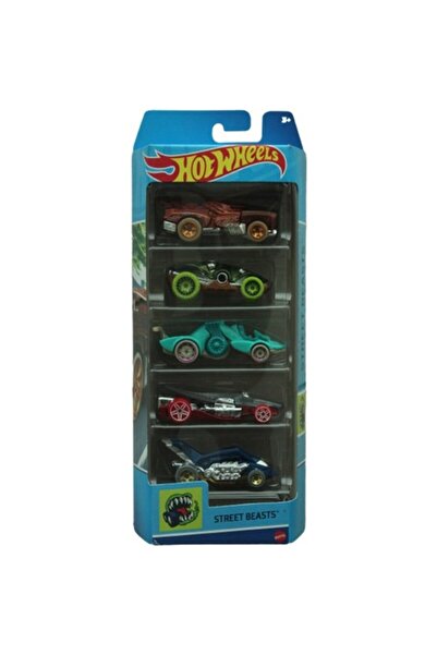 HOT WHEELS 5'li Araba Seti 01806 HFV91 Street Beasts