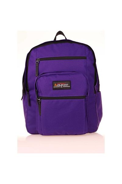KAUKKO Full Zipper BacKpacK - K. Purple