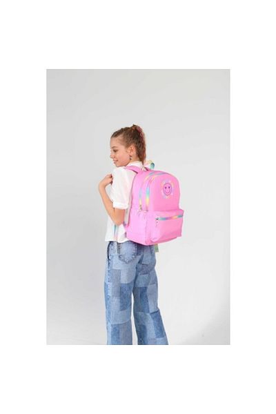 KAUKKO Pink Smile Backpack - K1744