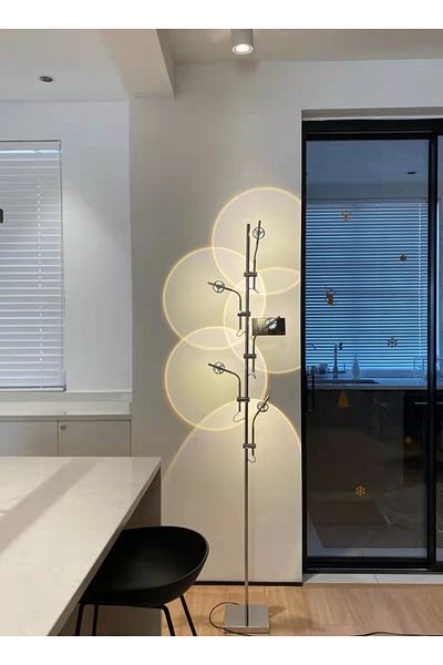 sharpdo Nordic LED Background Wall Projection Light 40*20*158CM