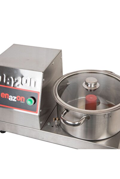 Enazon Soğan Biber Domates Tarhana Doğrama Makinesi + 4 Bıçaklı 3 Kg 5 Litre