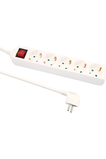 Philips Sps1050a/51 5'li Priz 2 Metre Anahtarlı Çocuk Korumalı