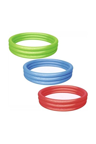 BESTWAY 3 Ring Colored 183X33 cm Children's Pool - 51027