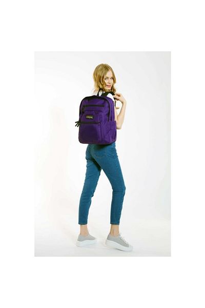 KAUKKO Full Zipper BacKpacK - K. Purple