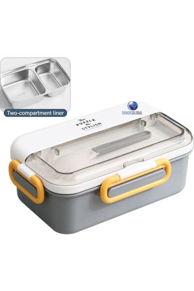 Vagonlife Taşınabilir 304 Paslanmazçelik Çocuklar Öğrenci ve Ofis Için Sızdırmaz Yemek Kutusu Sefer