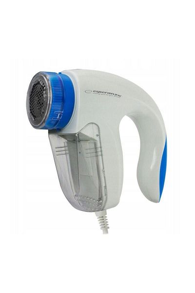 ESPERANZA Esperanza ECS006 lint remover, 4W, 3 blades, collection container (White/Blue)