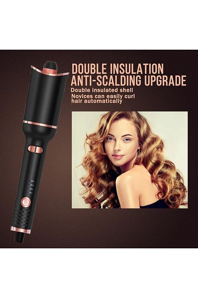 COOYA Automatic Curling Iron, With 4 Adjustable Temperature, Anti-scald, Anti-Tangling, Curler for hair