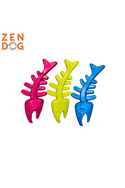 ZENDOG لعبة مطاطية للكلاب من زين دوج - مضغ، العناية بالأسنان، ممتعة، 12 سم