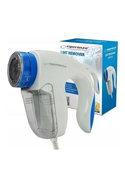 ESPERANZA Esperanza ECS006 lint remover, 4W, 3 blades, collection container (White/Blue)