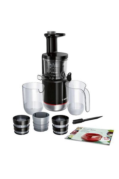 Bosch Storcator de fructe si legume Bosch VitaExtract MESM731M, 150 W, 55 rpm, 3 filtre, melc din Tritan