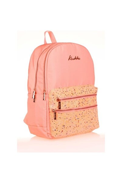 KAUKKO Magic Dreams Backpack (Stone-Paillette Salmon)