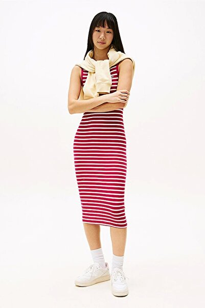 Tommy Hilfiger Tjw Button Tank Dress Women's Dress Dw0Dw19477Xip