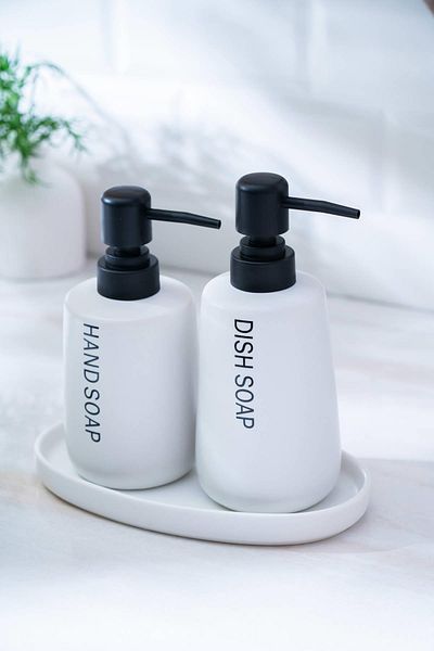 ACAR Jardin 3-Piece Bathroom Set - White