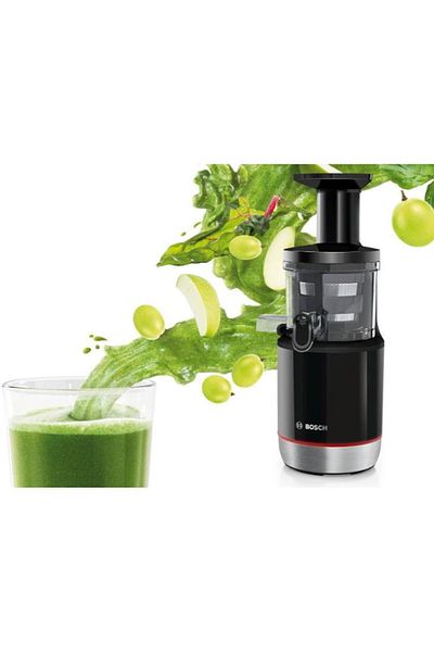 Bosch Storcator de fructe si legume Bosch VitaExtract MESM731M, 150 W, 55 rpm, 3 filtre, melc din Tritan