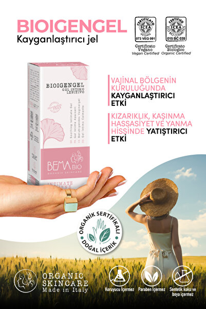 anti Bioigen Kayganlaştırıcı Jel Lubricant Gel (ORGANİK - KOKUSUZ)