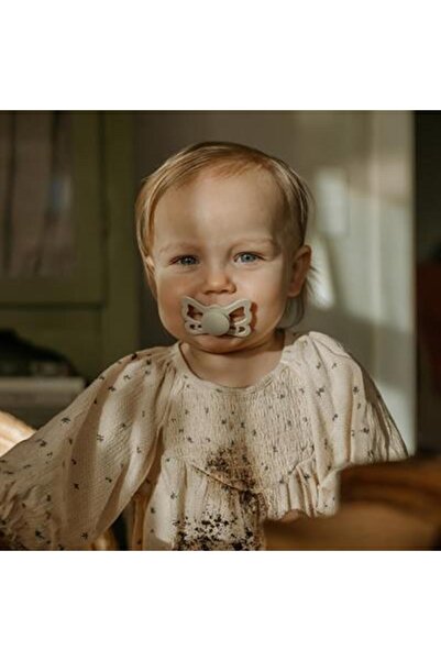 Frigg Butterfly Silikon Emzik - Pretty In Peach 6-18 Ay