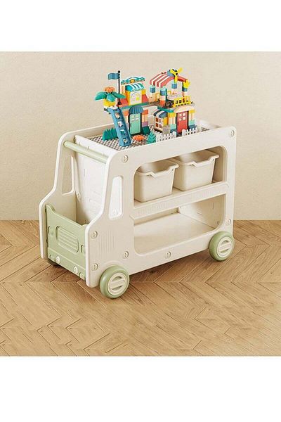 COOYA Multi-functional children's storage stroller,large capacity,side rail design,with 2 storage boxes