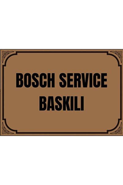 BOSCH SERVİSE BASKILI KRAFT KAĞIT PASPAS 500 ADET