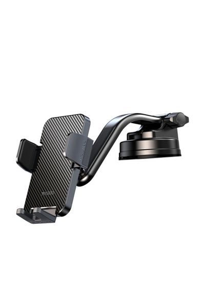 Yesido C172 Suction Cup Type Bending Arm Car Phone Holder (Black)
