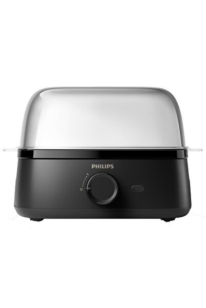 Philips Fierbator Oua Philips HD9137/90, 400 W, 6 oua, Lumina pornit, Semnal ...
