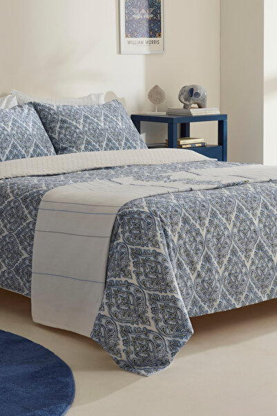 Sarah Anderson Aria Mavi Двоспальний комплект постільної білизни