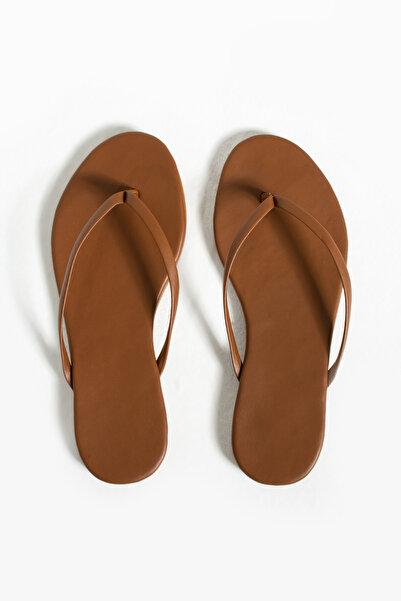 Lufie Style Women's Flip Flops Brown Style