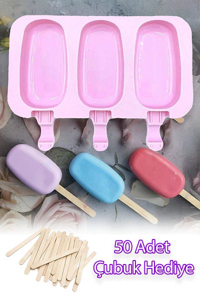 Beatitude Silicone Ice Cream Mold 1 Piece Magnum Ice Cream Dish Ice Mold Elastic Chocolate Pastry Bakery Molds