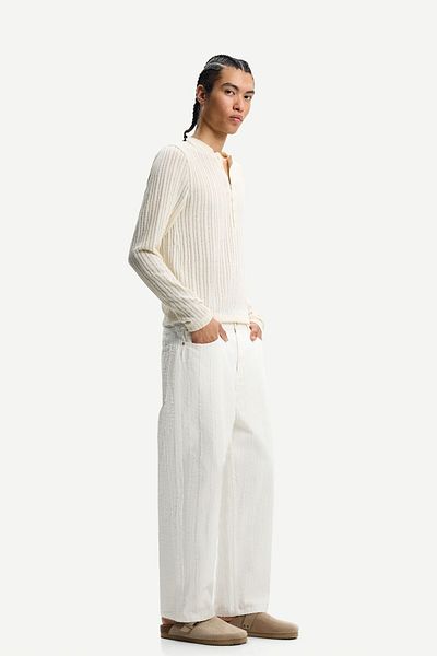 Bershka Baggy jacquard jeans