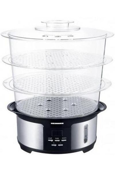 Heinner HEINNER HSA-1000XMC Steamer, 1000W, Black/Stainless Steel