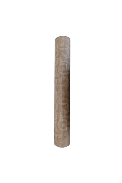 Harmony Royal Collection 12-Meter Table Mat - Elegant Printed Brown Design for Dining & Events