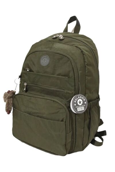 Relaxion Günlük Gezi Spor Seyahat Tatil Çok Gözlü Laptop Bölmeli Okul Çantası...