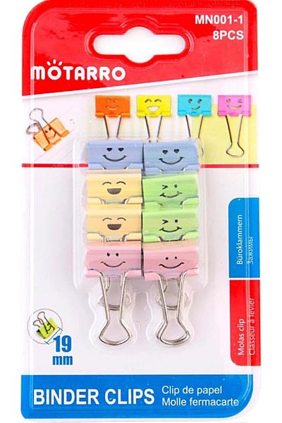 MOTARRO MN001-1 Binder Clips 2-Pack