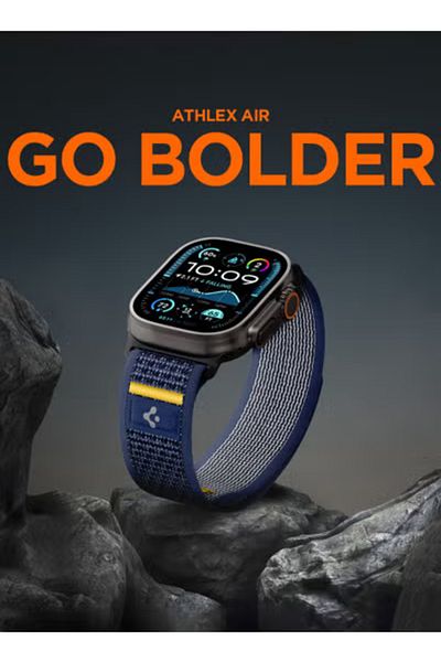 Spigen Athlex Air for Apple Watch Ultra 2/1 49mm, 46mm, 45mm, 44mm, 42mm - Active Navy