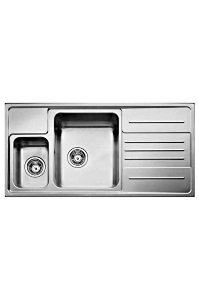 Teka Stage 60 B 1,5 Gözlü Sağ Damlalıklı Tezgahüstü Paslanmaz Çelik Evye