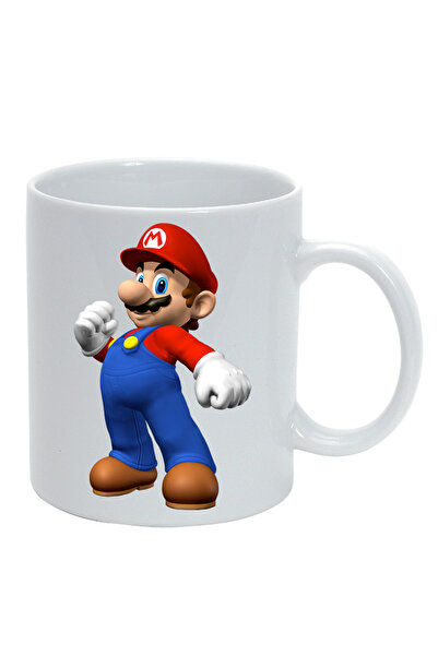 OEM Cana albă personalizată Mario 14, INOVATIX®. 330 ml